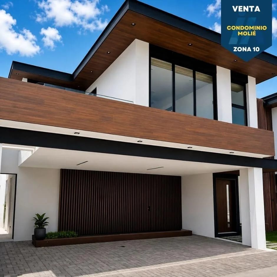Casa en Alquiler o Venta en Exclusivo Conominio Molié Zona 10 — Casa en Venta en Zona 10, Guatemala, Ciudad — foto 1 de 17