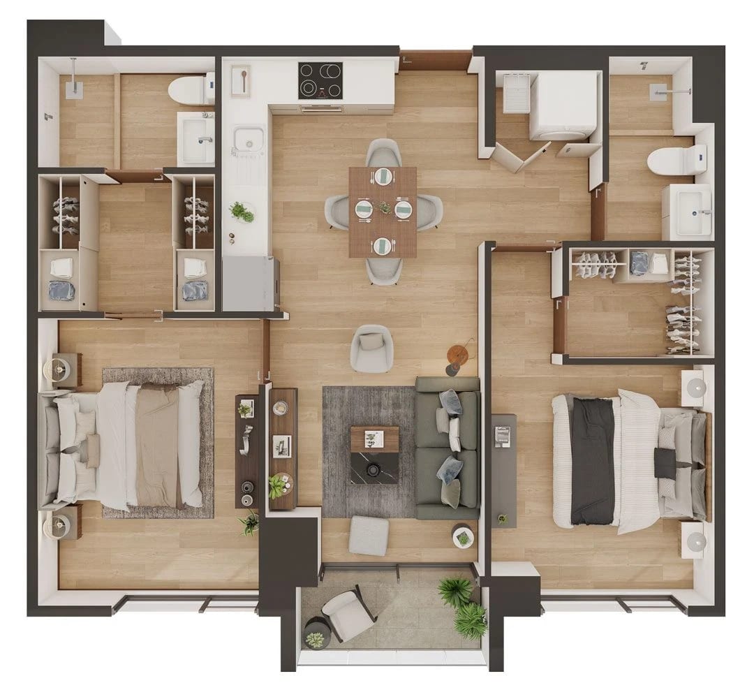 Apartamento Amueblado en zona 13 — Apartamento en Venta en Zona 13, Guatemala, Ciudad — foto 10 de 11