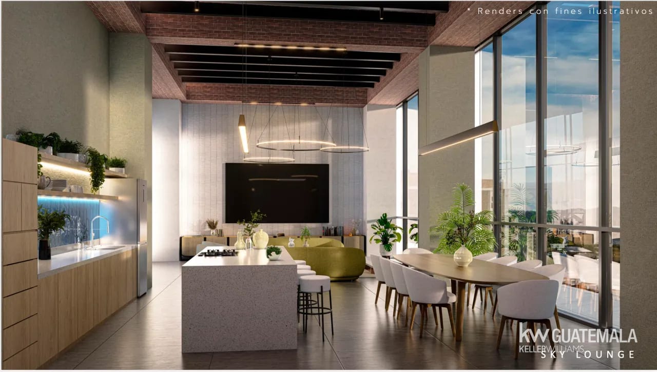Apartamento en venta en Zona 10 | 45 m² | Invierta desde US$989 al mes — Apartamento en Venta en Zona 10, Guatemala, Ciudad — foto 8 de 9