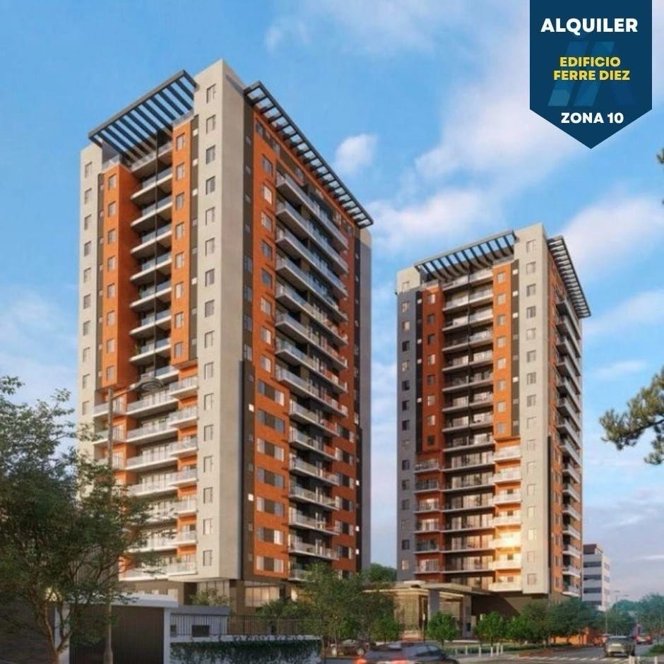 Rento apartamento en Zona 10 EDIFICIO NUEVO Y EXCLUSIVO — Apartamento en Alquiler en Ferré Diez, Zona 10, Guatemala, Ciudad — foto 3 de 17