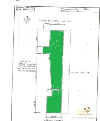 Atención Inversionistas Venta Terreno Monterrico — Terreno en Venta en El Conacaste, Escuintla — miniatura 6 de 7