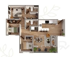 Vendo Apartamento Tipo " A y D " en Torre Paseo del Bosque — Apartamento en Venta en Carretera a El Salvador, Guatemala, Ciudad — miniatura 4 de 6