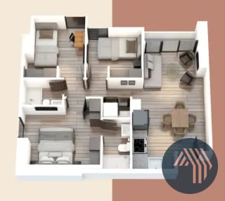 Venta de Apartamento para Estrenar - Andares Doce, Zona 12 — Apartamento en Venta en Andares Doce, Zona 12, Guatemala, Ciudad — miniatura 2 de 17