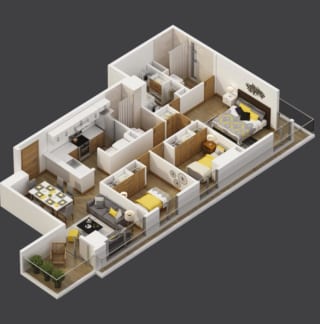 Apartamento en venta Edificio City Haus zona 10 — Apartamento en Venta en Zona 10, Guatemala, Ciudad — miniatura 2 de 12