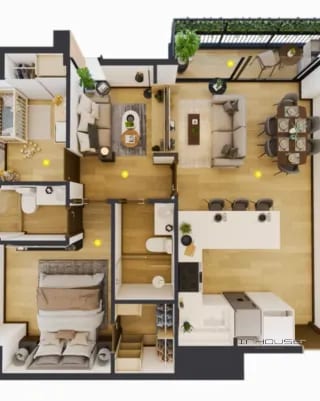 Apartamento en Venta Zona 16 para Estrenar — Apartamento en Venta en Zona 16, Guatemala, Ciudad — miniatura 4 de 7