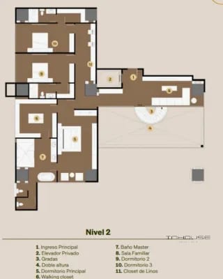 Apartamento en Venta Zona 10, Giardino en Nivel Alto — Apartamento en Venta en Zona 10, Guatemala, Ciudad — miniatura 4 de 9