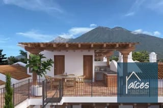 Casa en venta Mariposas De la Estancia Modelo A - Antigua Guatemala (D) — Casa en Venta en Antigua, Sacatepéquez — miniatura 1 de 16