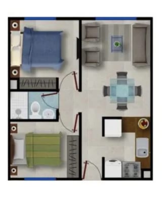 Apartamento en venta, VERTICAL (apartamentos Aurora) zona 13 — Apartamento en Venta en Zona 13, Guatemala, Ciudad — miniatura 3 de 10