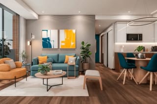 Apartamentos en proyecto en Ciudad Vieja, zona 10 (Opción 2) — Apartamento en Venta en Zona 10, Guatemala, Ciudad — miniatura 1 de 4