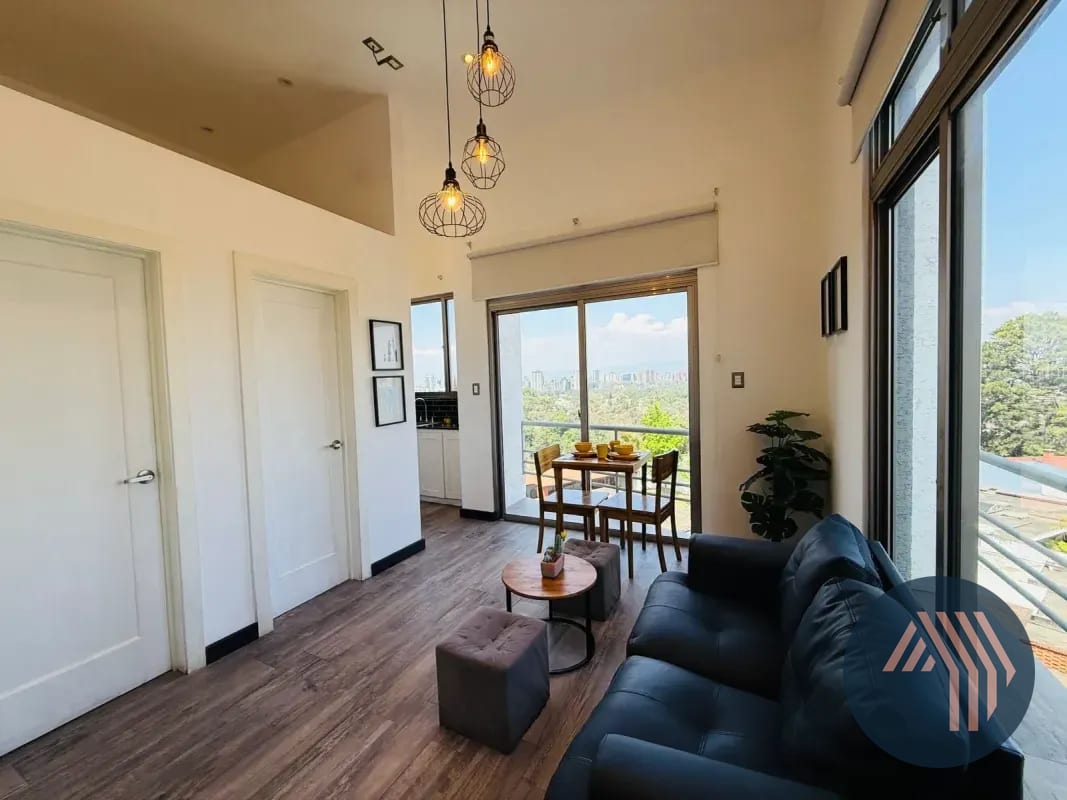 Alquiler de Apartamento Tipo Loft Amueblado - Adamant, Zona 15 — Apartamento en Alquiler en Adamant, Zona 15, Guatemala, Ciudad — foto 1 de 9
